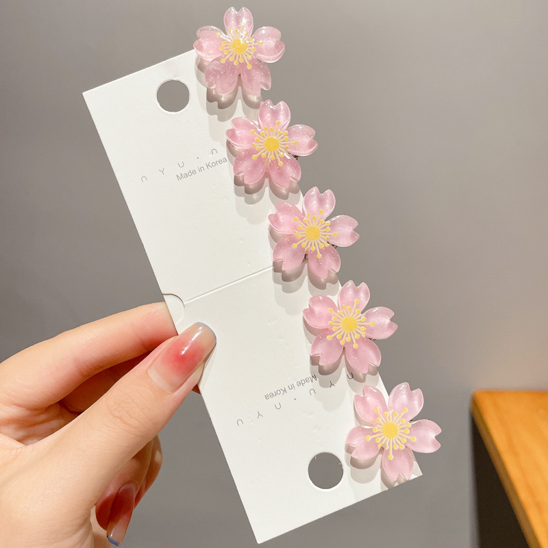 1#Sakura rosa 5 piezas