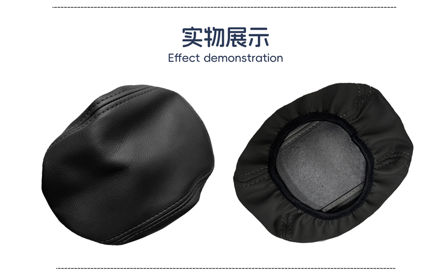 14-18 Toyota Corolla Central Armrest Box Leather Cover, Center Console Armrest Cover Protective Cover, No Need to Disassemble, Direct Fit