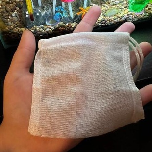 Packaging Bag Aquarium Fish Tank Filter Mesh Bag Encryption Aquarium Mesh Bag Filter Material Strap Mesh Bag Filter Material Mesh Bag
