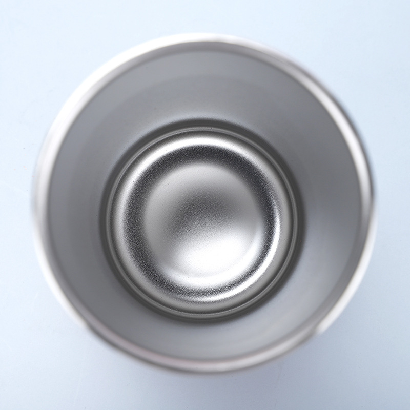 Amazon 12oz Acero inoxidable cáscara de huevo Copa 304 de acero inoxidable en forma de U copa de vino Comercio exterior termo taza al por mayor