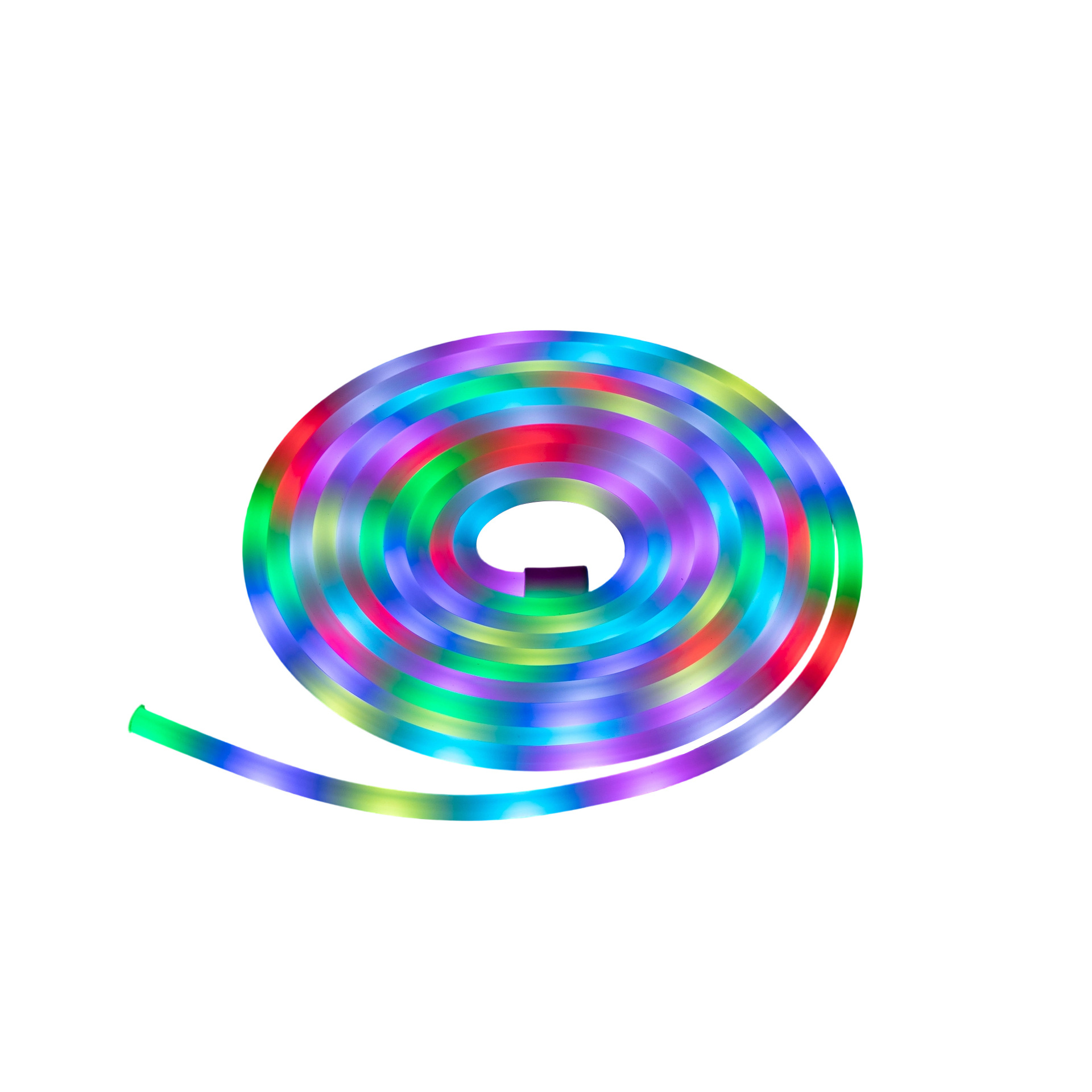 5V USB Neonlichtkette, wasserdicht für den Außenbereich, RGB Farbwechsel Lichtkette, Stimmungslicht für Wohnzimmer und Schlafzimmer