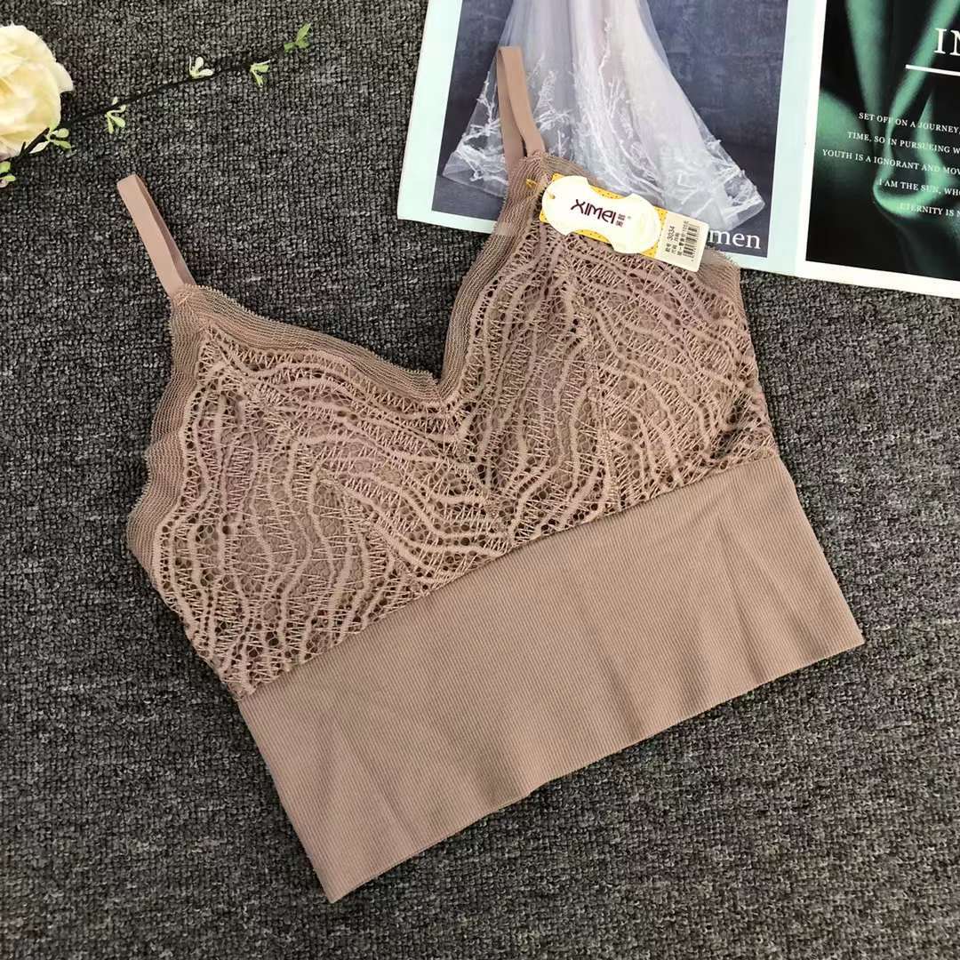 Nuevo chaleco sin costuras de alta elasticidad de alta calidad de dama sin anillo de acero bra de yoga ropa interior deportiva mujer al por mayor