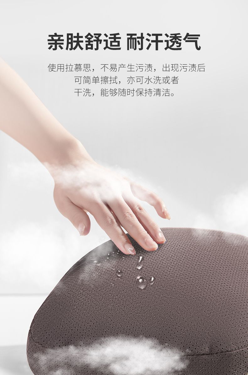 Car Headrest Suitable for Maybach Cushion Car Lumbar Support Neck Pillow Perforated Lumbar Cushion Sleeping Pillow