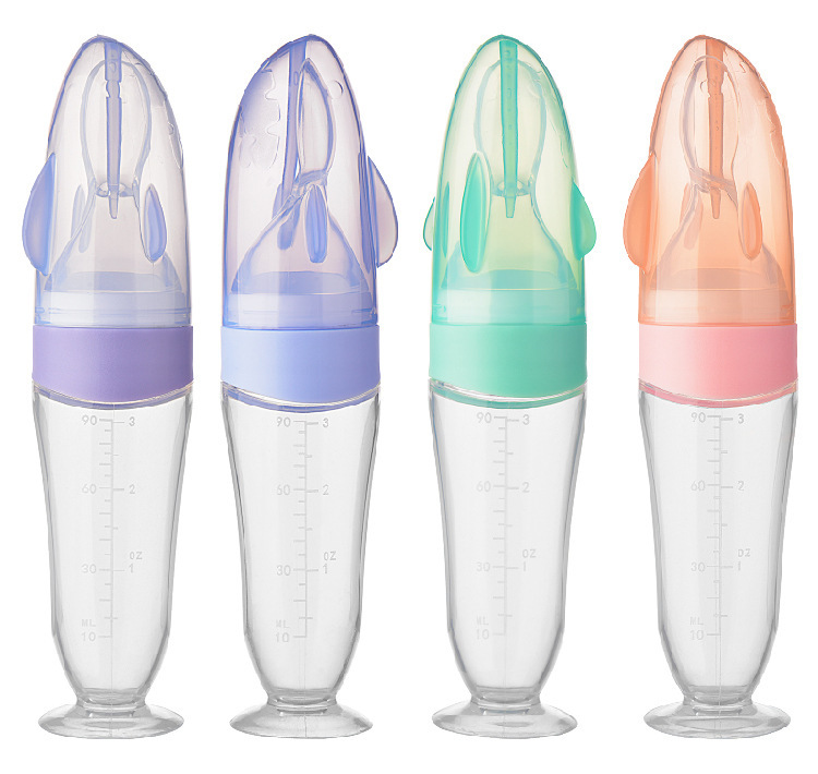 Silicone Baby Food Bottle 11