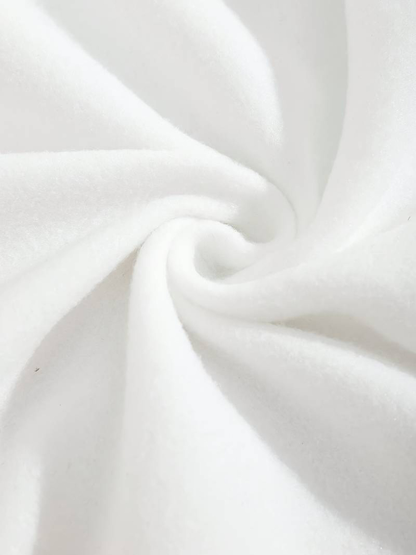 Women's Print Thermal Lined Crew Neck Loose Pullover Long Sl