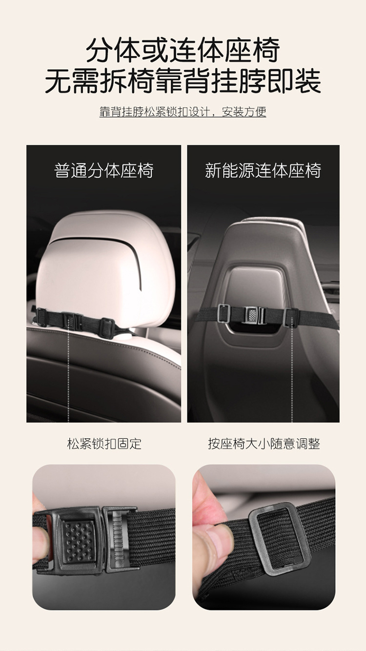 Blue and Gray Crayon Dog Car Seat Cushion, Suitable for All Seasons, Breathable and Non-Slip in Summer, Cartoon Cute Seven-Piece Set