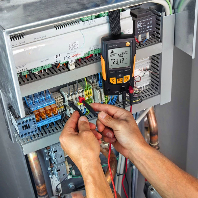 Testo760-1 Debu/2 мультиметра мультиметра мультиметра мультиметра переменного и постоянного тока промышленный счетчик 760-3 высокой точности