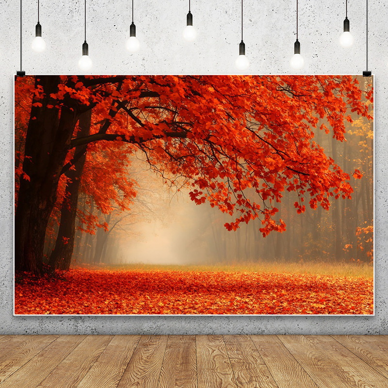 Autumn Forest Yellow Maple Leaves Fallen Leaves Children's Portrait Photography Background Cloth Foreign Trade Photo Studio Shooting Background Banner Autumn Forest Yellow Maple Leaves Fallen Leaves Children's Portrait Photography Background Cloth Foreign Trade Photo Studio Shooting Background Banner