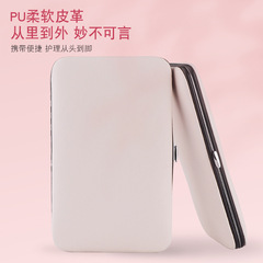 廠家批發7-18件不鏽鋼指甲刀套裝不鏽鋼輕巧專用粉色指甲剪指甲鉗