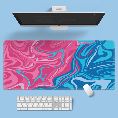 Manufacturer wholesale cross-border e-sports game mouse pad extra large thickened edge csgo boys fine surface table pad customization