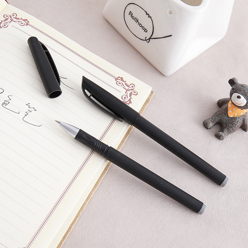 Bolígrafo de gel clásico 334, bala de 0,5mm, herramienta de escritura para estudiantes, bolígrafo a base de agua, bolígrafo de firma de oficina de negocios negro