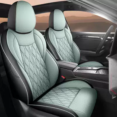 Modelə uyğun (Original) oturacaq örtükləri — Magotan 380Tsi/280Tsi Special Car Seat - starlight-green-standard-edition-remarks-on-model-year-rear-row-half-package