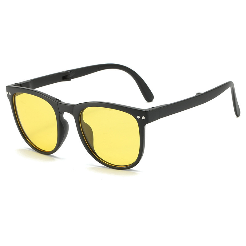 Gafas de sol para niños, niños y niñas plegables, gafas de sol anti-ultravioleta de verano para bebés, gafas de sol de cara cuadrada y cara redonda