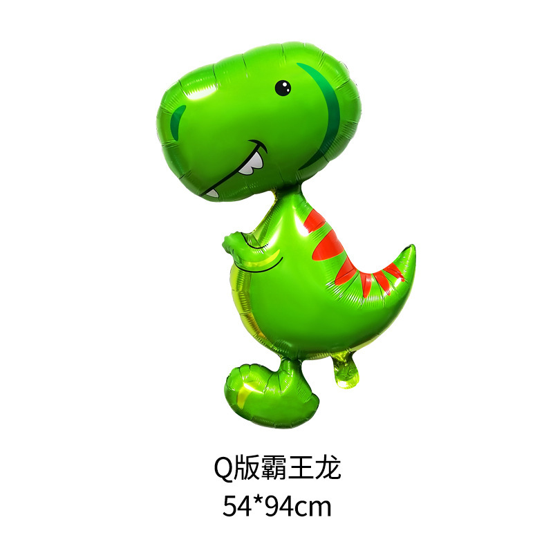Amazon dinosaurio globo dibujos animados fuego dragón tiranosaurio triceratops globo bosque tema fiesta decoración decoración image 11