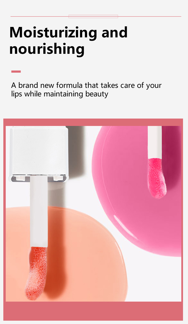 ENGBO's new export products: Moisturizing and lustrous lip Gloss, coloring lip Oil, Bright and Plump Lip Shape, cross-border lip care oil undefined