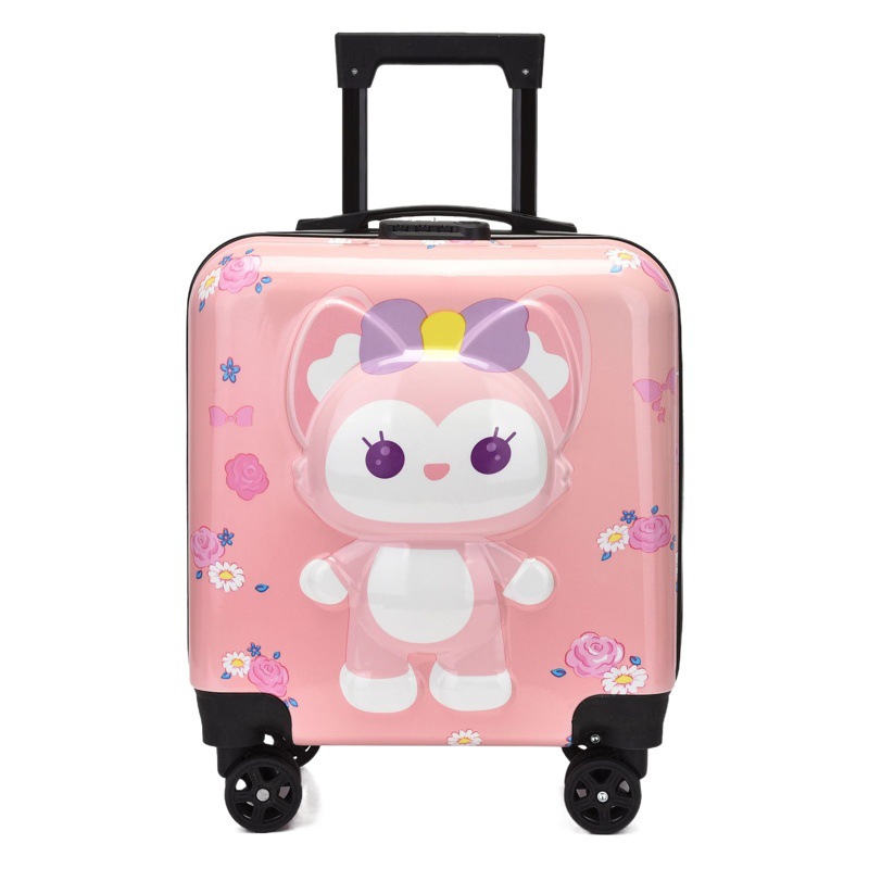 18inch Children's Suitcase Large Capacity Trolley Case Event Gift Box Password Lock Cartoon Travel Case Carry-On Suitcase