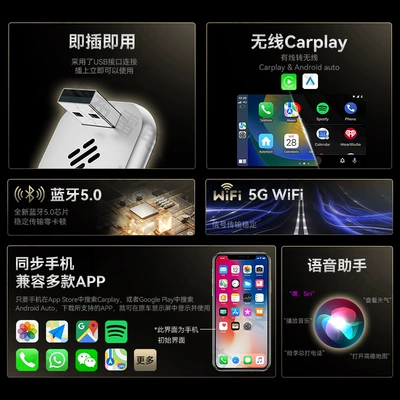 Simsiz CarPlay və Android Auto, Hot-Selling Two-In-One Car-Machine