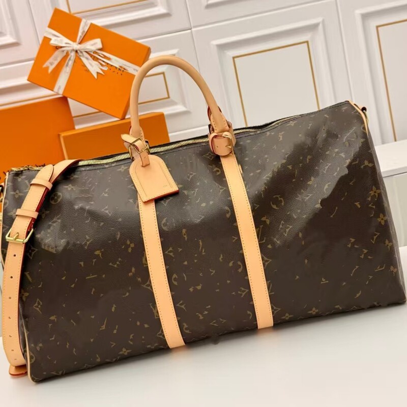 Timeless Classic Patterned Keepall Travel Bag, Versatile Handbag for Business Trips, Travel, and Fitness Timeless Classic Patterned Keepall Travel Bag, Versatile Handbag for Business Trips, Travel, and Fitness