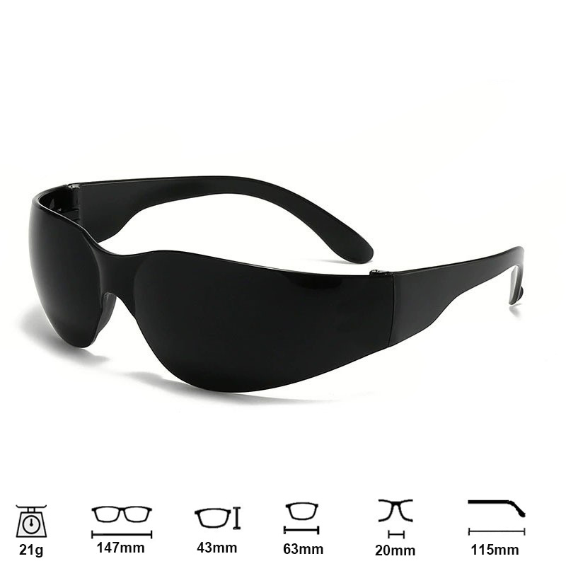 117 gafas transparentes de alta definición gafas de seguridad de trabajo anti-espuma al aire libre experimento antiquímico gafas de soldadura