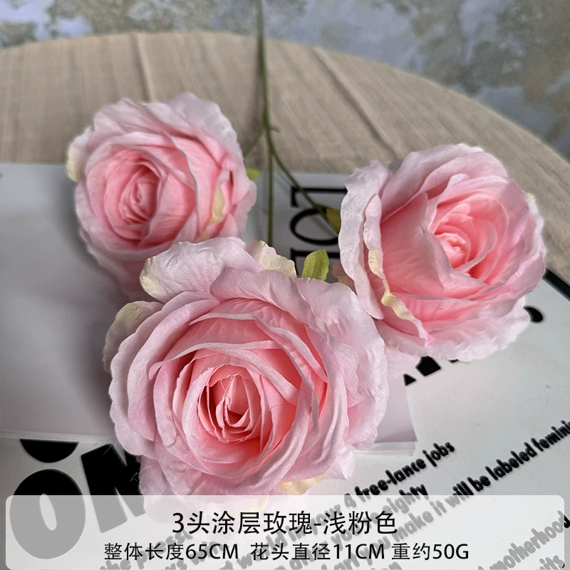 Rosa Revestida - Rosa Claro