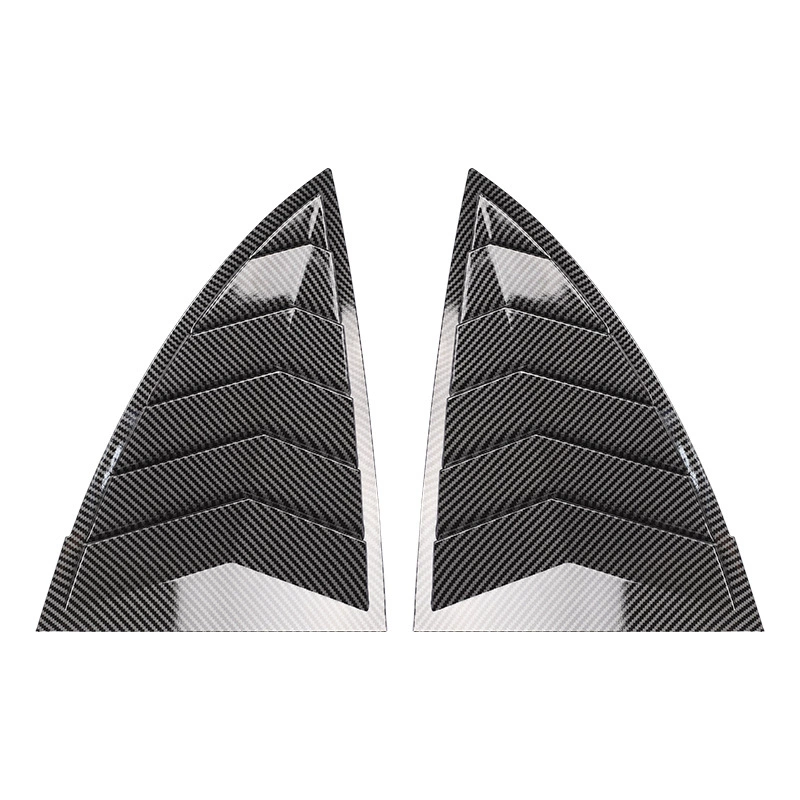 Suitable for Tesla Model Y blind deflector rear triangle window sticker decoration modification