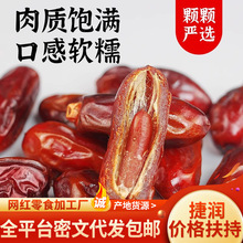 代发黑椰枣新疆特产新枣大量批发大颗粒小核软糯椰枣追剧小零食