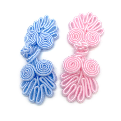 Bai Xibu handmade beadless seven-bead plate buckle gift decoration Tang suit cheongsam buttons clothing accessories factory direct sale