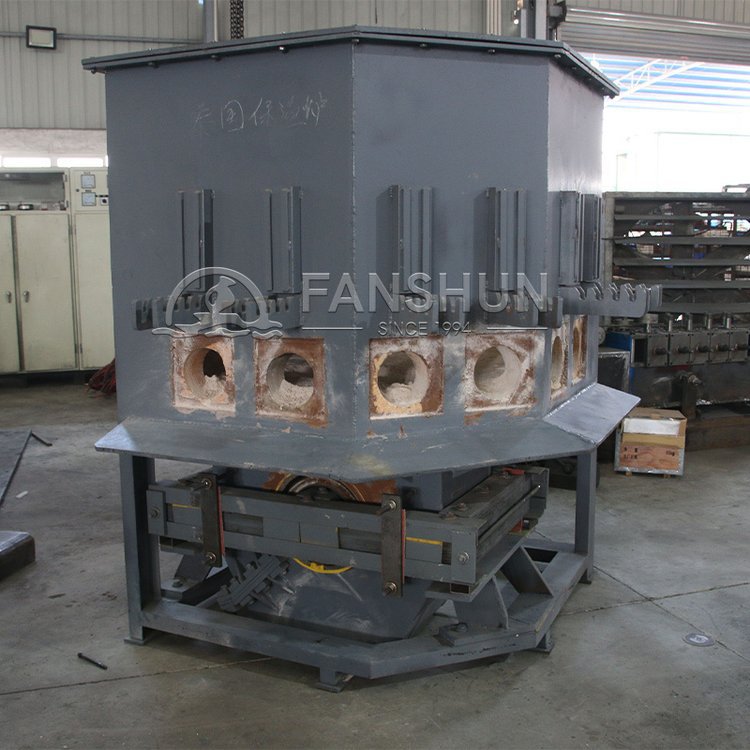 工频感应熔炉熔化保温炉工业炉熔炼炉 铜棒铝棒铸造设备