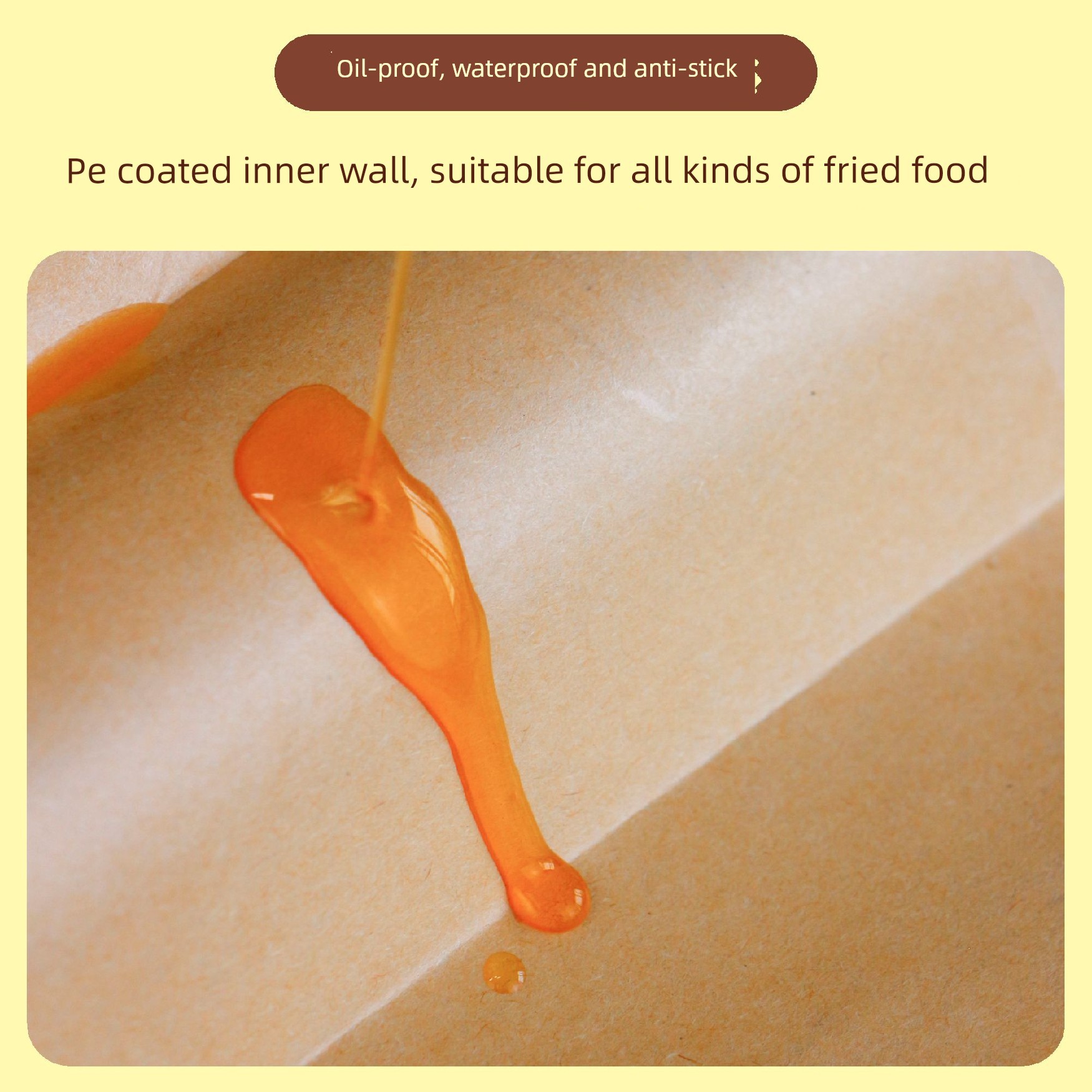 土家酱香饼专用纸袋批商用发鲜肉饼葱油饼防油纸袋包装袋打包摆摊