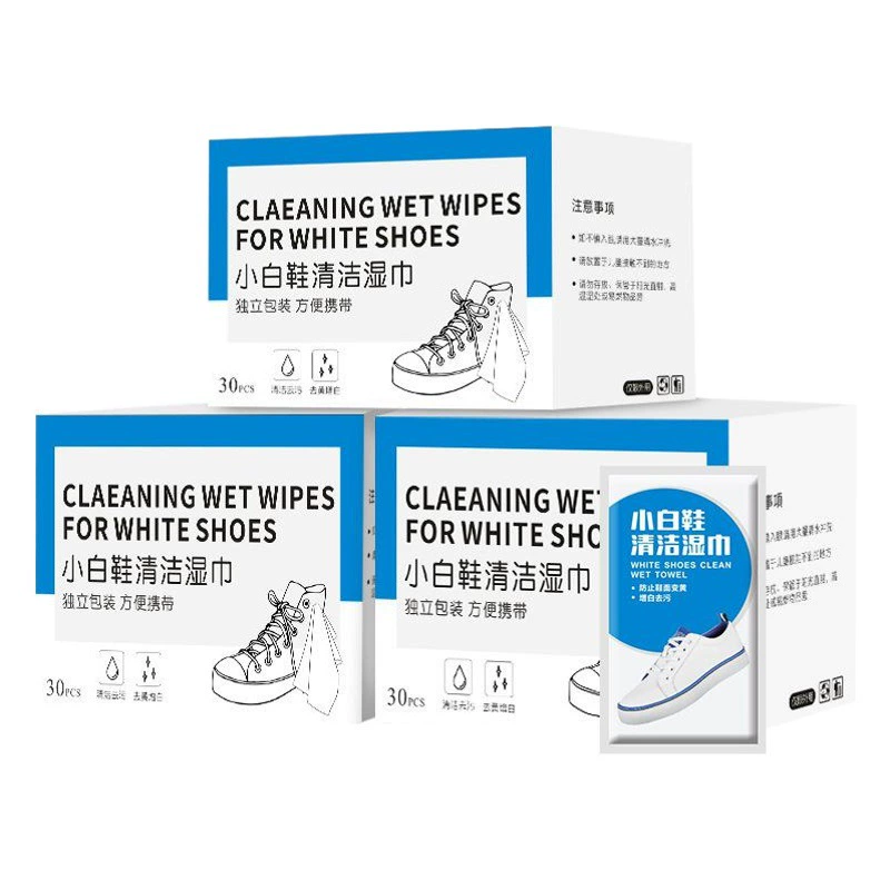 Maili Оптовая Белая обувь Салфетки для обуви Одноразовые чистящие салфетки для кроссовок Портативные салфетки для обуви Салфетки для обуви Интернет-знаменитости