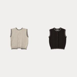 2024 Korean Autumn Children Men's Sweater Vest 6050 Shirt 2311 Jeans 2285