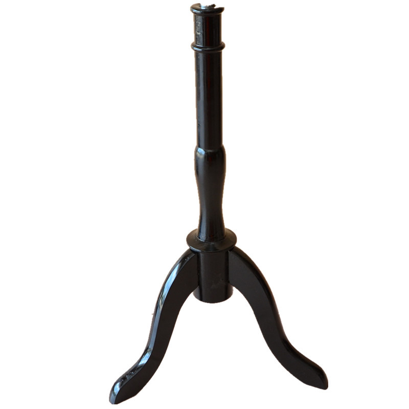 Modelo de tela de medio cuerpo soporte de base de triángulo tienda de ropa niños y niñas Accesorios de plataforma para niños base de trípode de madera maciza