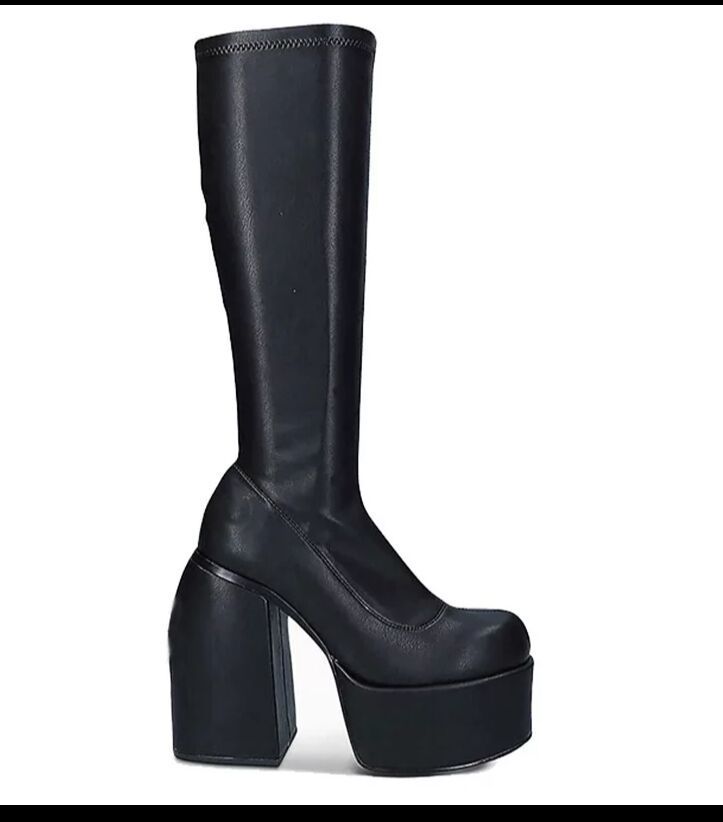 New winter women's shoes super high heel high boots large size waterproof platform high heels_voghion.com