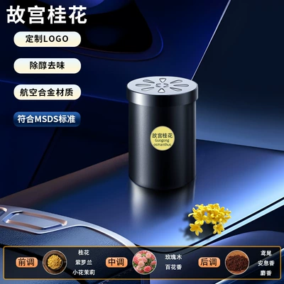 Car Fragrance, Automotive Supplies, Car Perfume Aromatherapy - forbidden-city-osmanthus-balm-refill-single-balm