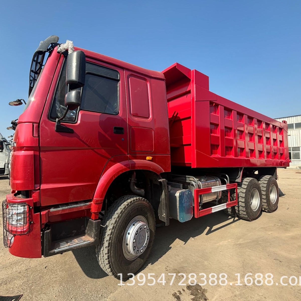 Export-Type Heavy-Duty Howo 64 Engineering Truck Howo Used Dump Truck 375 Horsepower Dump Truck