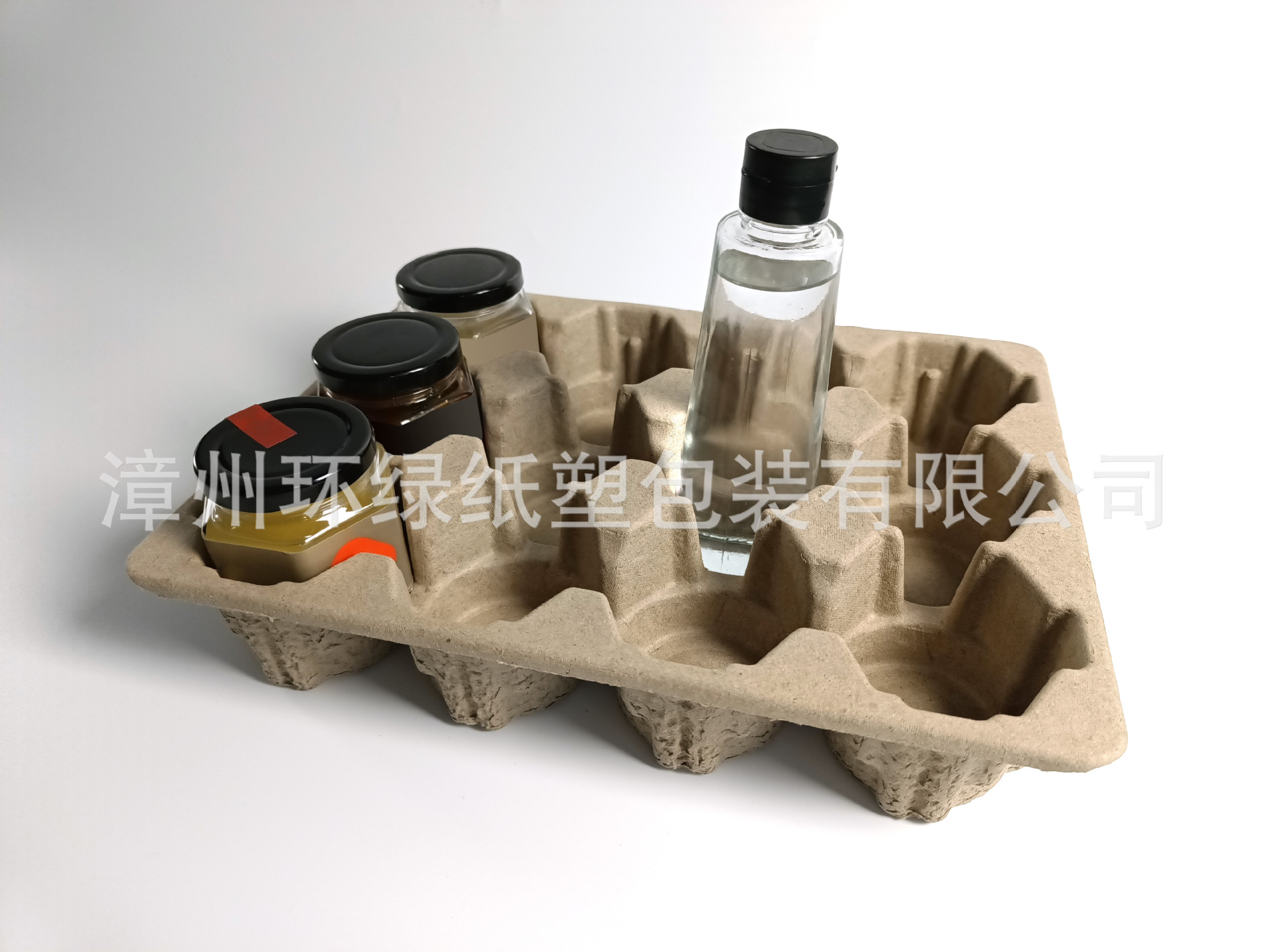 厨房用品玻璃瓶酱醋油瓶装保护托盘，胡椒酱花生芝麻酱瓶装电商