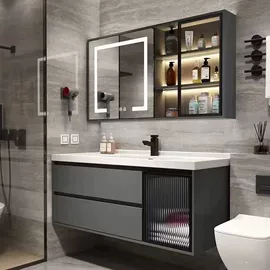 浴室镜;浴室柜;镜柜/镜台