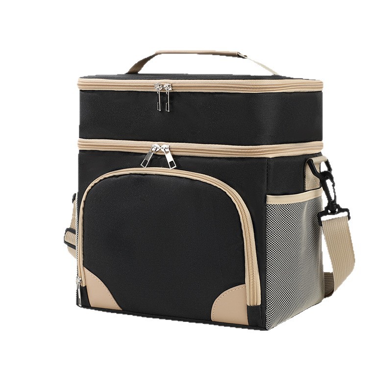 Nuevo color transfronterizo de gran capacidad bolsas de picnic bolsas de aislamiento térmico al aire libre bolsas de hielo para trabajar bolsas de almuerzo de viaje