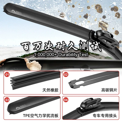 Car-Specific Wipers, Boneless, Wiper