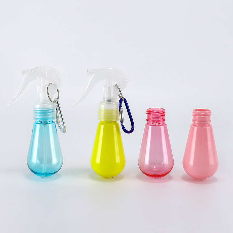 60ml小老鼠喷雾瓶半透明多款颜色木瓜灯泡消毒挂钩喷头神器细雾