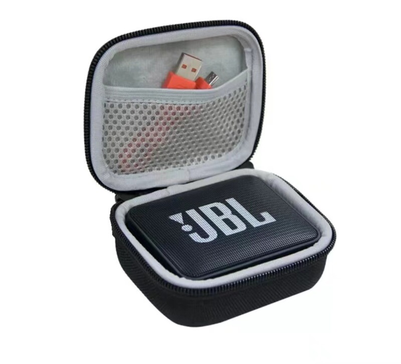 Applicable to JBL GO2 protective case Gold Brick 2 audio bag EVA storage box outdoor portable handbag protective case Applicable to JBL GO2 protective case Gold Brick 2 audio bag EVA storage box outdoor portable handbag protective case