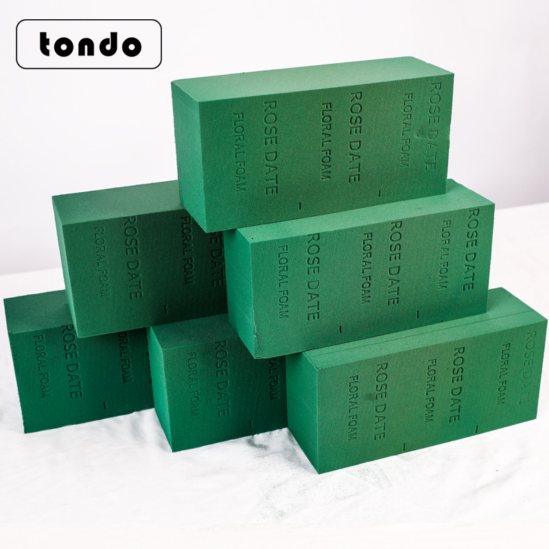 厂家现货 艺良加强型干花泥插花泥鲜花包装材料高品质鲜花泥批发