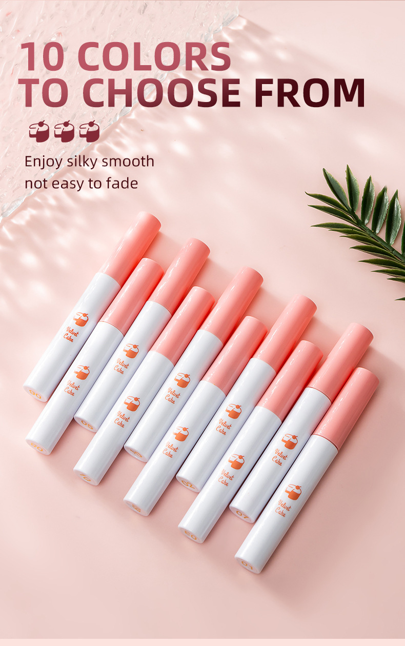 10 neue matte, antihaftbeschichtete Lipgloss-Lippenstifte_voghion.com