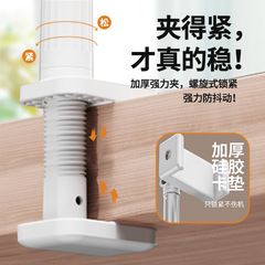 New style U-type no-installation mobile phone stand bed desk lazy clip height adjustable live streaming down-shooting aluminum alloy stand