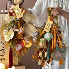 芯苼 中秋节新品中秋氛围门挂高级感节日礼物装饰挂件手工diy资材