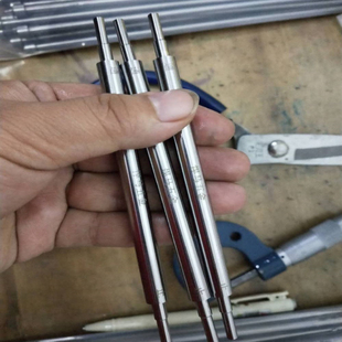 ✅ Step Needle Gauge Multi-Section Smooth Plug Gauge Extended Measuring Rod Inner Diameter Measuring Core Rod Double-Ended Pass and Fail Gauge for Measurement