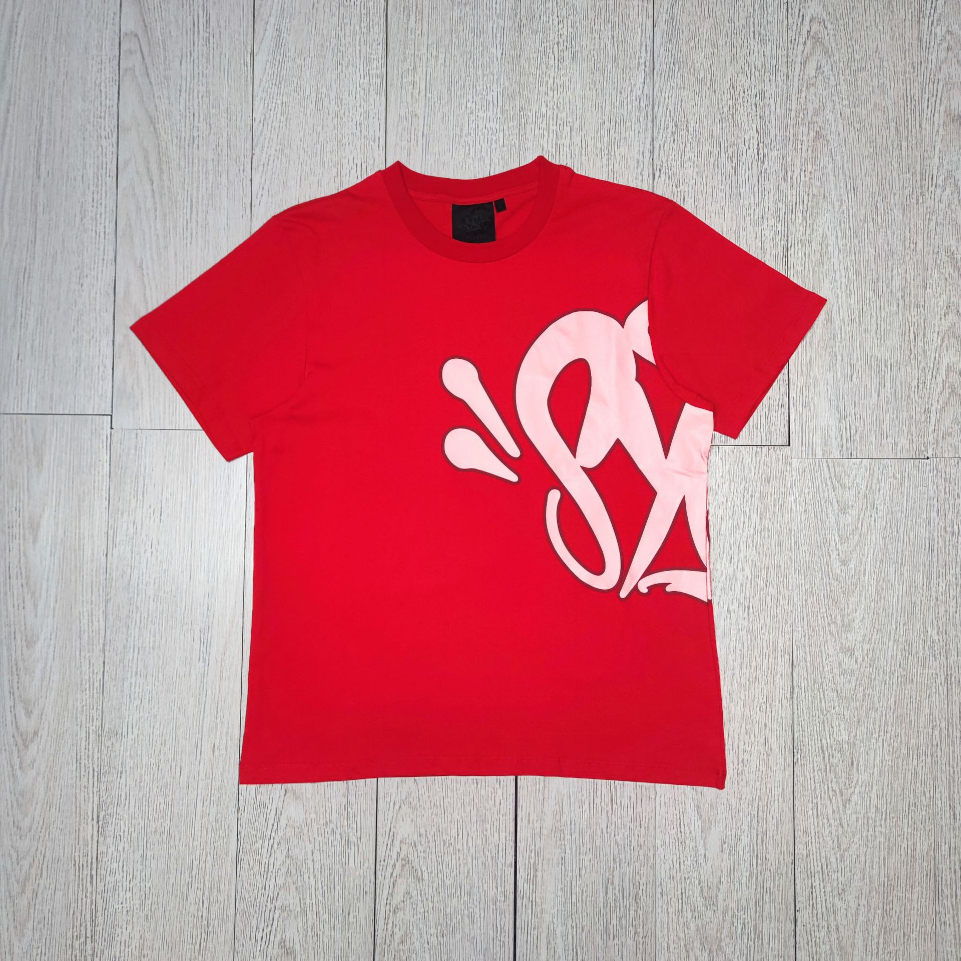 高品質SYnaWorldヒップホップフォームプリント半袖カジュアルルーズTシャツハイストリートショーツSyna Word