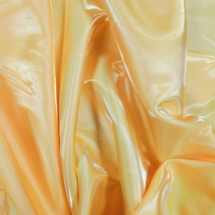 厂家直销水光缎欧根纱 闪光轻薄透气女装连衣裙箱包布内饰面料