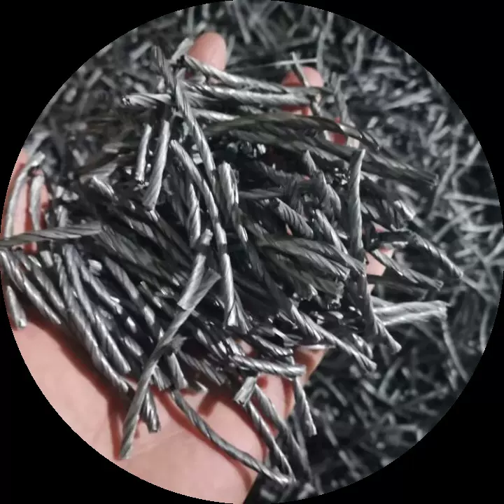 聚丙烯束状绞联纤维 混凝土抗裂增强纤维 工程用交联纤维短切纤维