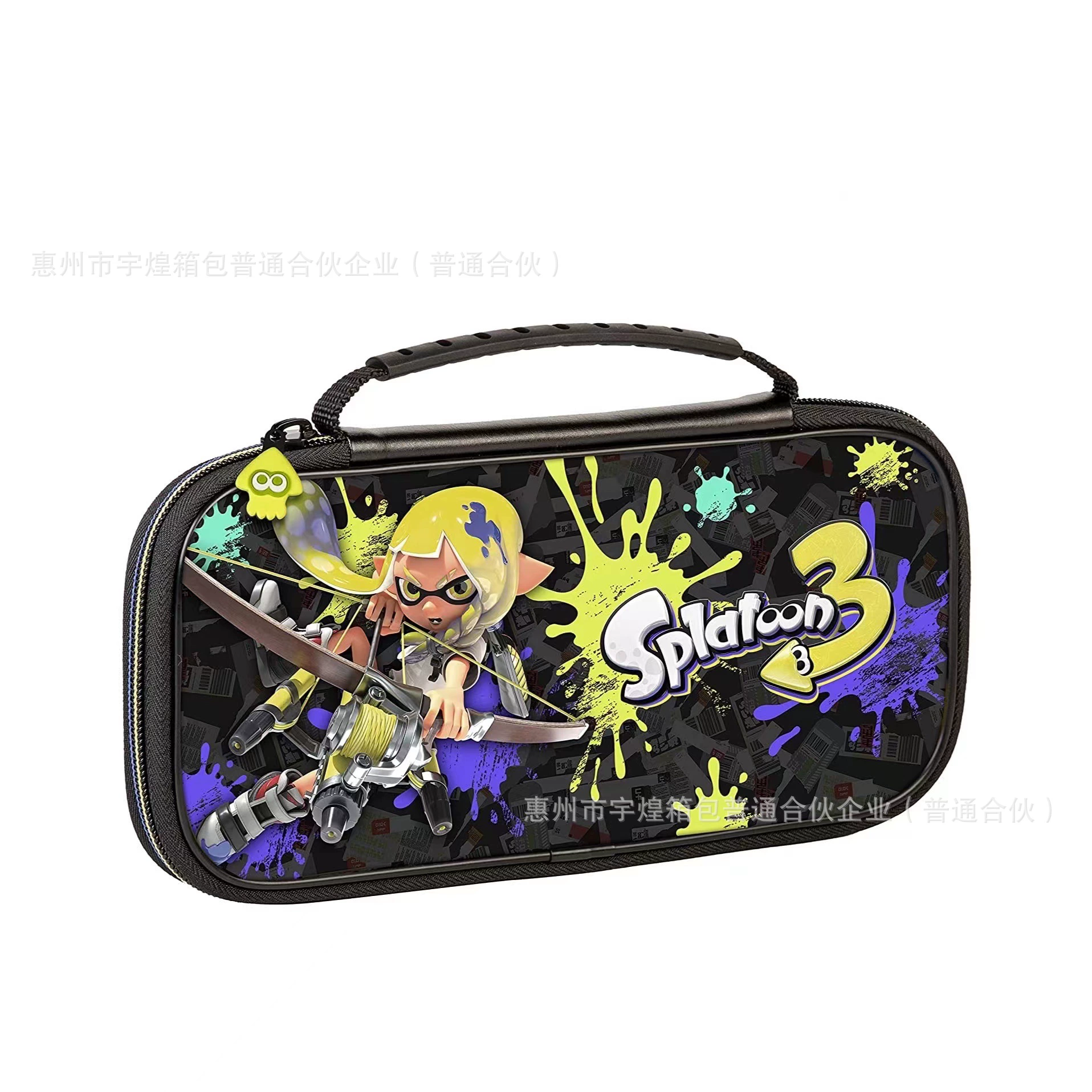Защитная оболочка EVA для игровой консоли Nintendo Switch Jet Warrior 3, чехол-storage SPLATOON 3 сумка